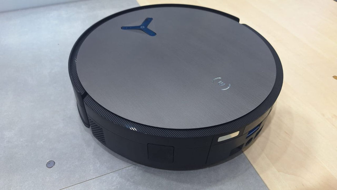 Ecovacs' new robovac speed-charges its battery while it's cleaning its mop pads, so it never runs out of juice