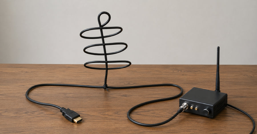 Air-gapped system with video cable