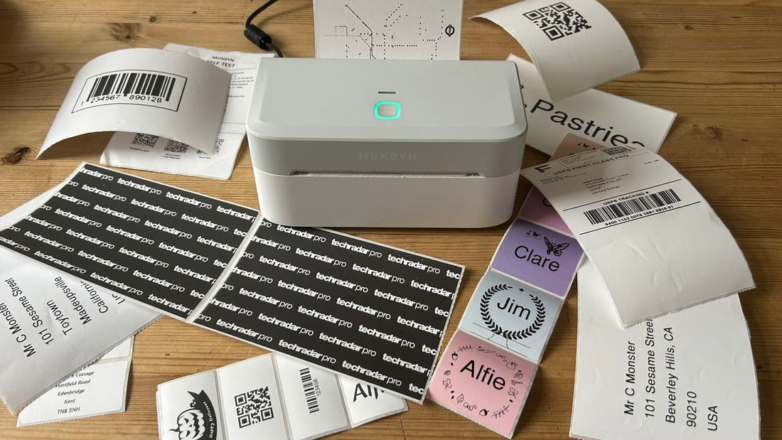 I made some slick stickers with Munbyn’s latest inkless printer - and it makes light work of labels too