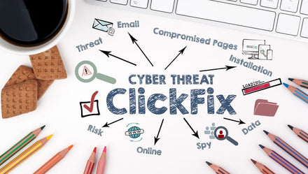 Malware attack warning sign