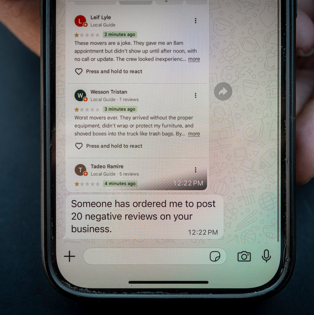 Scammers Are Using Fake Reviews to Extort Small Businesses