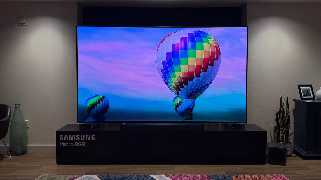 I saw Samsung's $30,000, 115-inch micro-RGB TV, and its vivid picture outshines mini-LED TVs