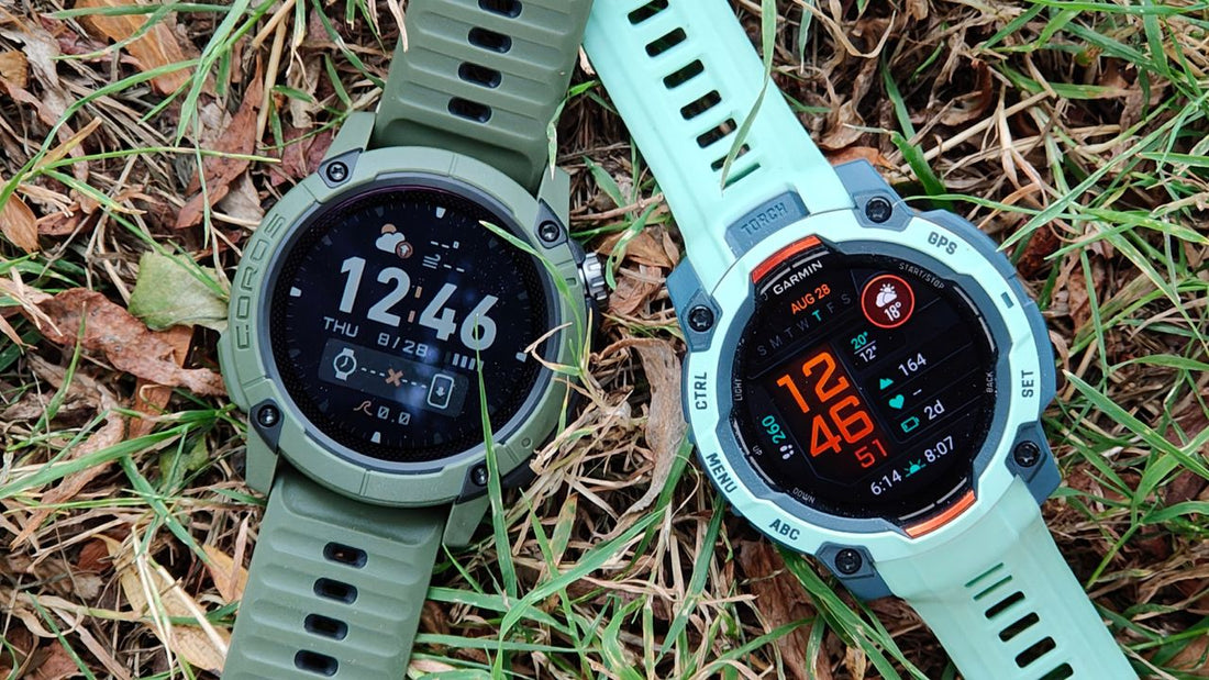 Coros Nomad vs Garmin Instinct 3: Rugged running watches compared side-by-side