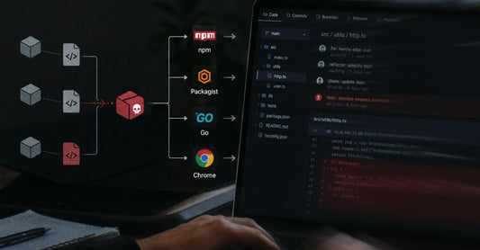 Malicious code on a computer screen