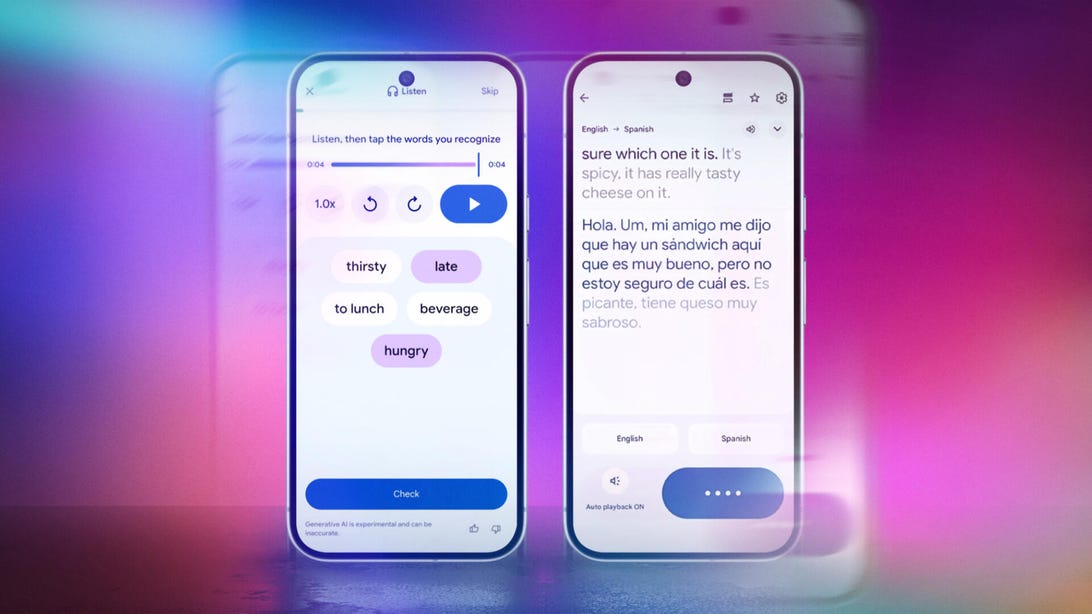 Google's AI Live Translation and Learning Tools Are Here. How to Use Them