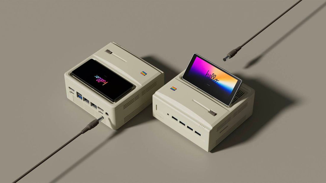 You can now preorder the cutest mini PC you'll see in 2025, even if you'e not a retro gaming fan - Ayaneo AM01S with 4-inch display starts from only $499