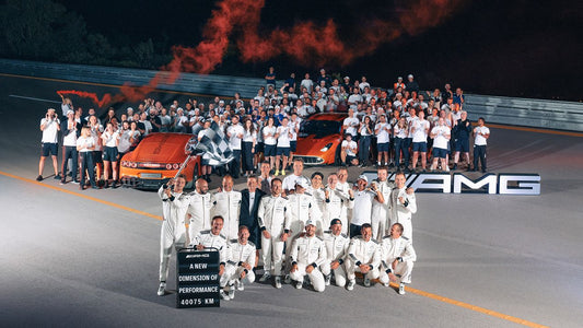 This wild Mercedes-AMG concept car just demolished several EV distance records – including driving 'around the world' in eight days