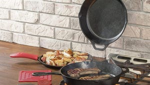 Use This Kitchen Staple to Clean Your Cast-Iron Skillet in Minutes