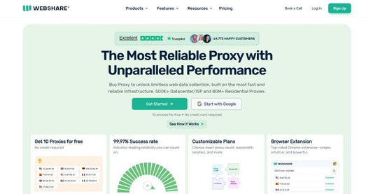 Get 25% off Webshare proxies with high-speed secure access from 195+ countries