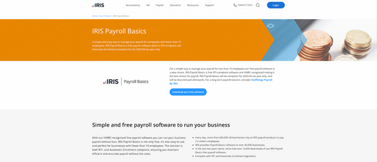 IRIS Payroll Basics review