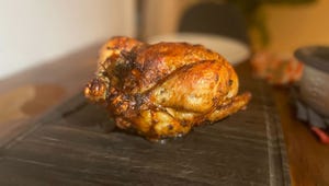 Think You Can't Have a Roast Chicken on a Busy Weeknight? This Air Fryer Hack Says You Can.