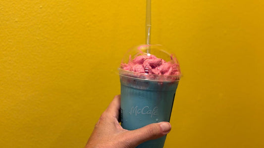 Here's the Mystery Flavor of McDonald's New Pink and Blue Shake