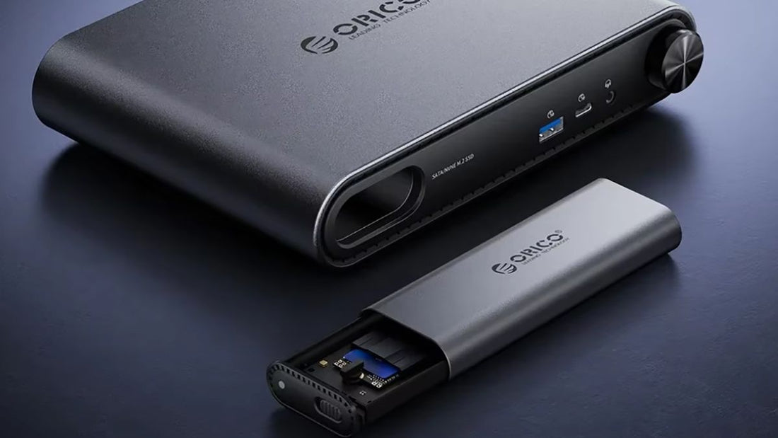 Orico just launched the cutest NAS drive I've ever seen —  and yes, there's even a knob