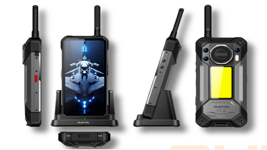 Oukitel's WP61 Plus targets outdoor professionals with a rugged smartphone sporting a 2W walkie-talkie and a massive 20Ah battery...over!