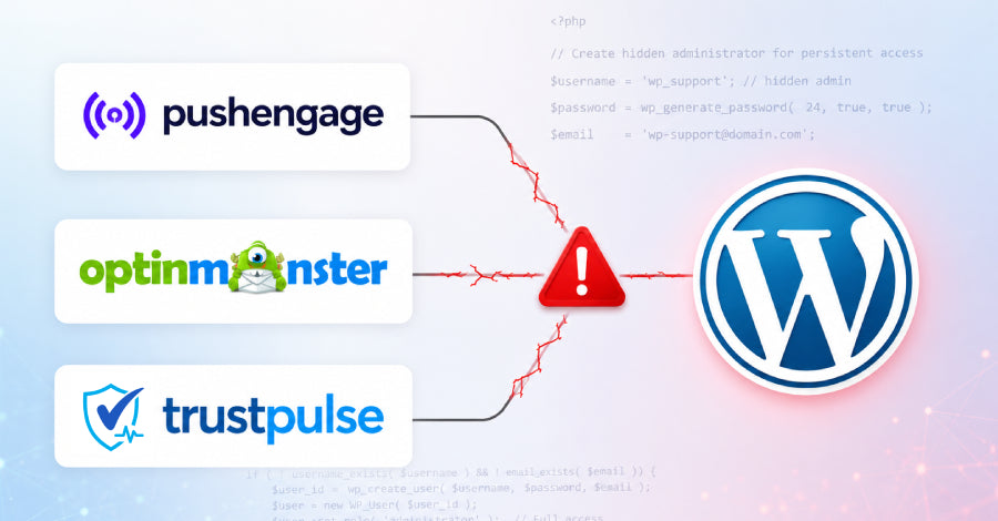 WordPress plugin scripts tampered with