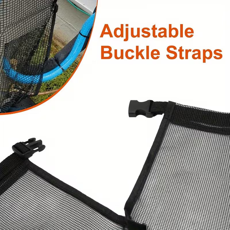 Four Seasons Anti-Blocking Mesh Outdoor Air Conditioner Cover | Easy to Install and Clean, AC Unit Protection - Prevents Debris Buildup