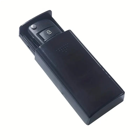 Large magnetic key holder designed for outdoor use, perfect for securely hiding keys for vehicles, boats, homes, Airbnb rentals, and emergencies.
