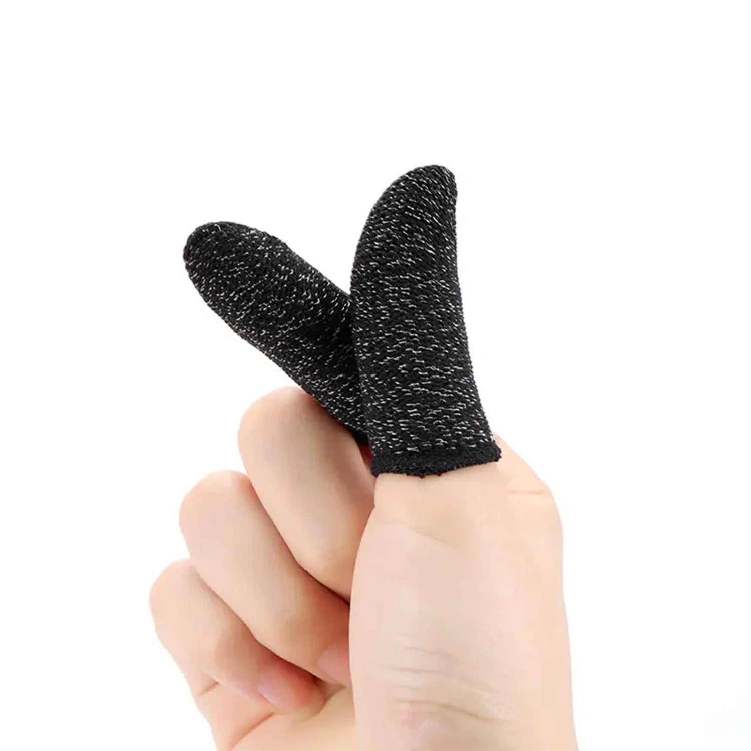 10 Pcs Screen PUBG Gaming Finger Sleeve Game Controller Mobile Sweatproof Gloves - Anti Spier - Anti Spier - 