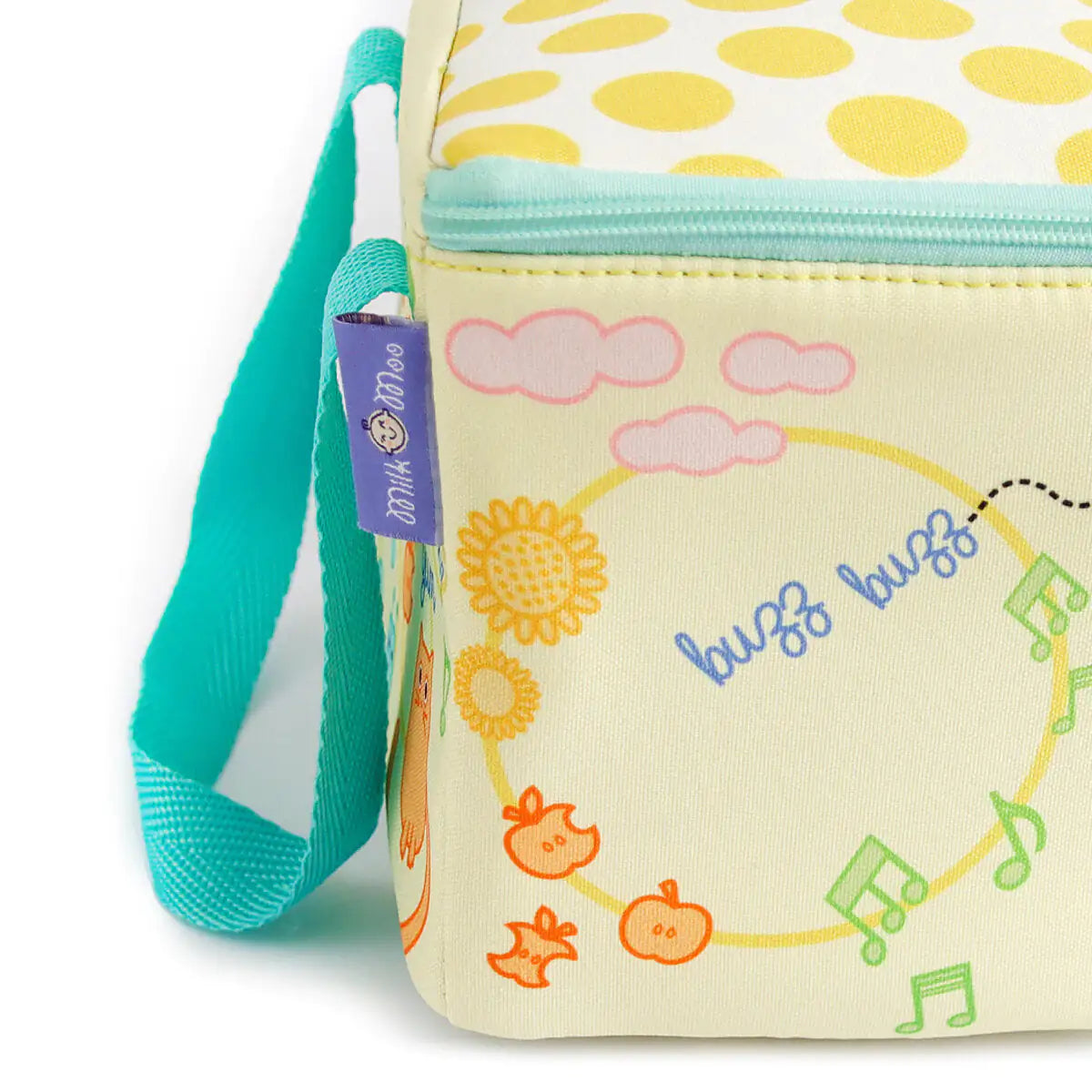 Milk&Moo Insulated Lunch Box For Kids, Yellow