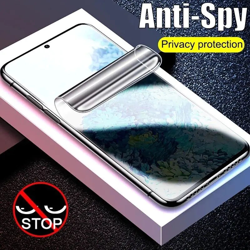 2-Pack Anti-Spy Privacy Hydrogel Screen Protector For Samsung S23 Ultra Plus S22 - Anti Spier 