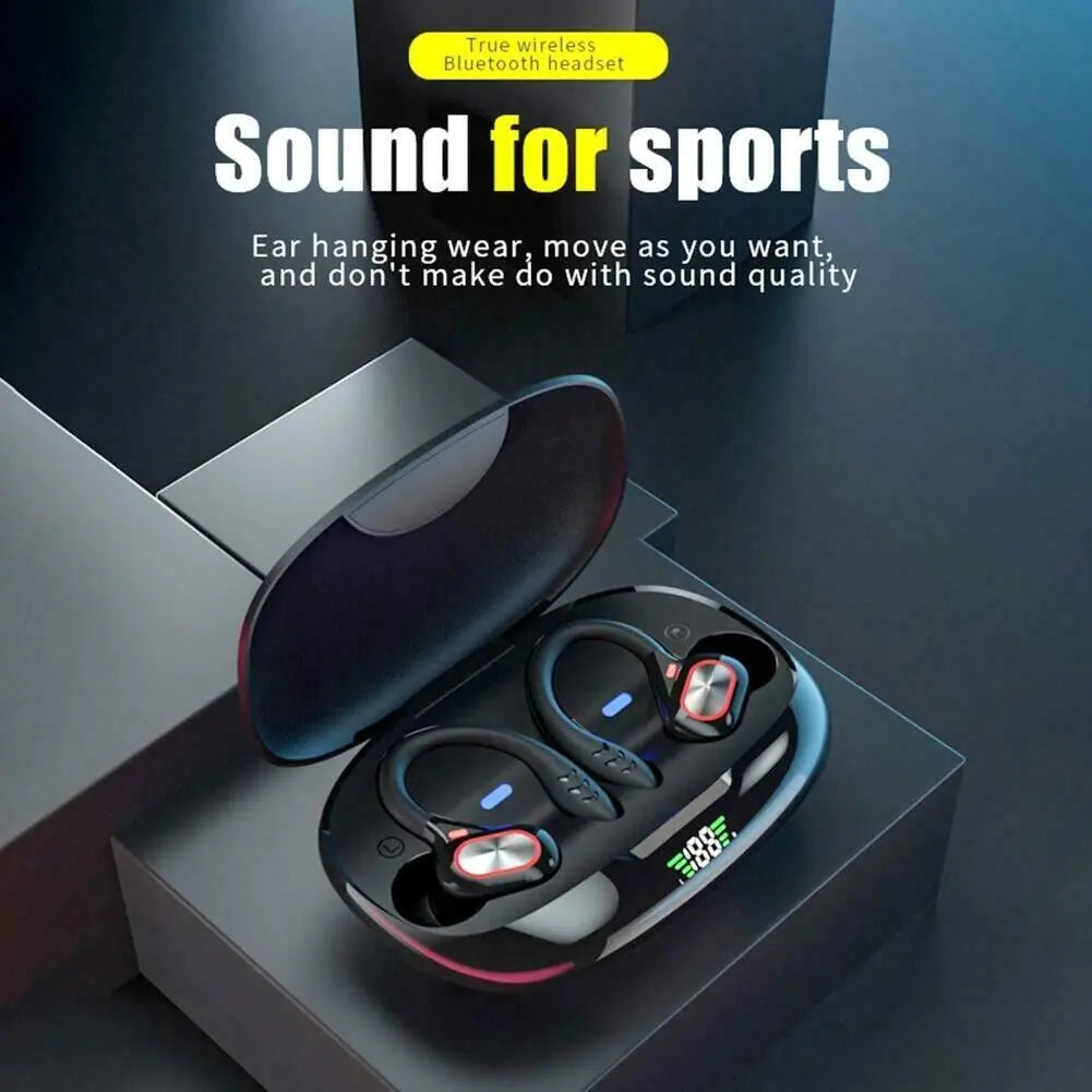 Bluetooth Headset 5.1 True Wireless Earphones Earbuds Headphones HiFi Sport TWS - Anti Spier 