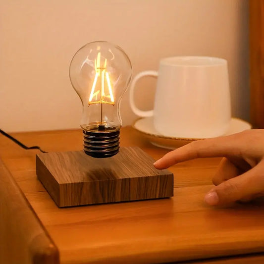 Levitating Light Bulb, Magnetic Floating Levitation Lamp, Decoration For Room And Office, Unique Tech Gift