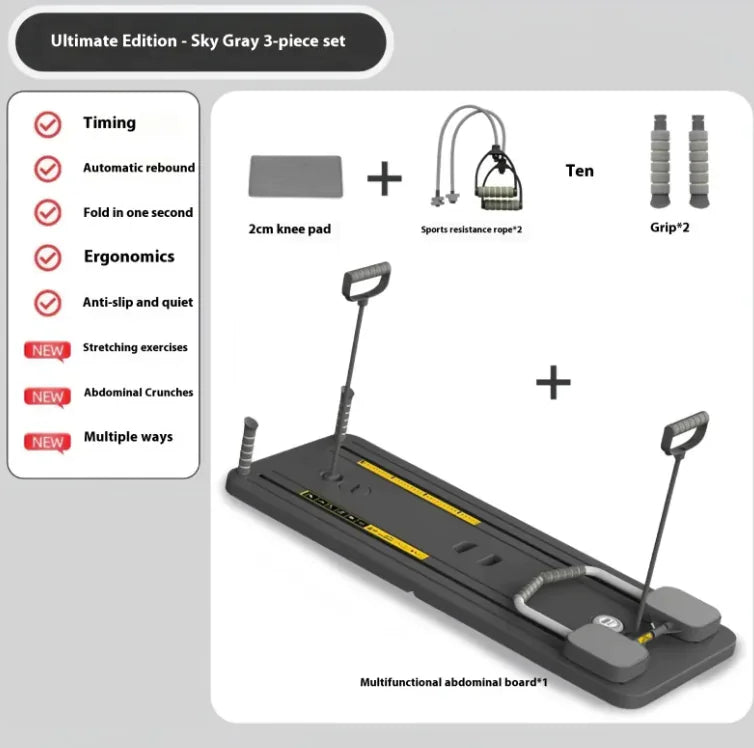 Household Abdominal Wheel Fitness Board by Anti Spier