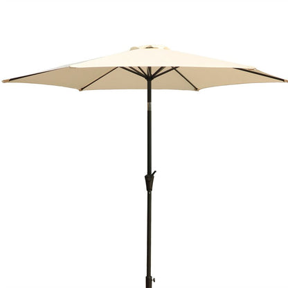 9' Pole Umbrella With Carry Bag, Red by Dropsure