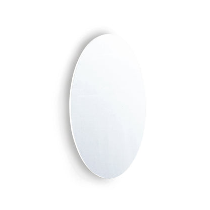 Frameless Beveled Wall Mounted Bathroom Mirror, HD Makeup Mirror, 25" Round Mirror by Dropsure