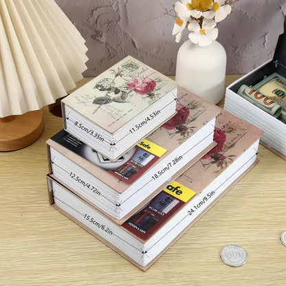 1PC Portable Key Safe, Hidden Book Dictionary Money Box, Savings Box, Coin Box, Home Safe, Secret Storage Box, Money Box, Savings Box, Store Jewelry Valuables