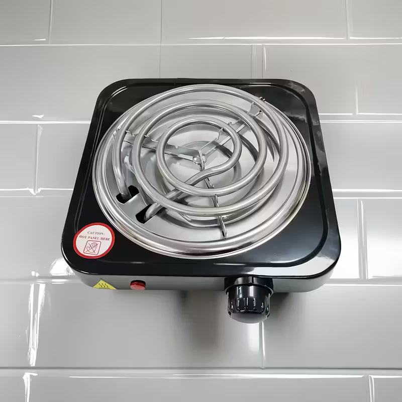 Single burner, Double Burner Electric Stove, Infrared Ceramic Cooktop With Dual Independent Control & Anti-Scald Handles - Portable Hot Plate For Home, Dorm, Camping & RV Use, Fast Heating, Easy To Clean by Anti Spier