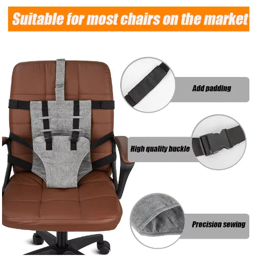 Child Chair Safety Belt – Adjustable Feeding Guard