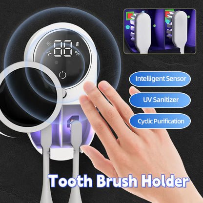 Tooth Brush Holder Sanitizer Uv