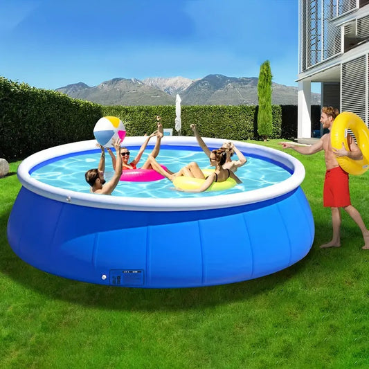 Inflatable swimming pool305*76 butterfly inflatable coil mesh pool by Dropsure