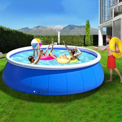 Inflatable swimming pool305*76 butterfly inflatable coil mesh pool by Dropsure
