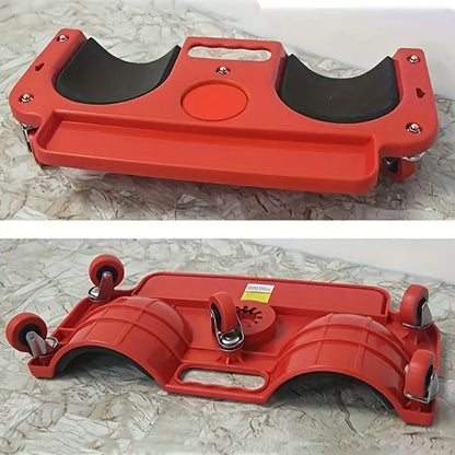 1pc Heavy-Duty Rolling Knee Pad Platform with Wheels - Cushioned Support for Carpenters, Flooring Contractors & Auto Repair Mechanics, Kneeling Aid