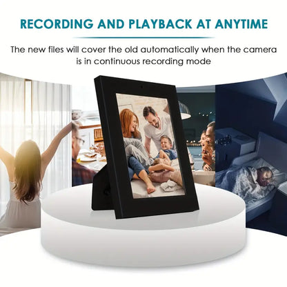 1080P HD Nanny Camera, Sports Camera With Video Recording, Night Vision, Security Camera For Home, Office, Sports, Support SD Card Storage