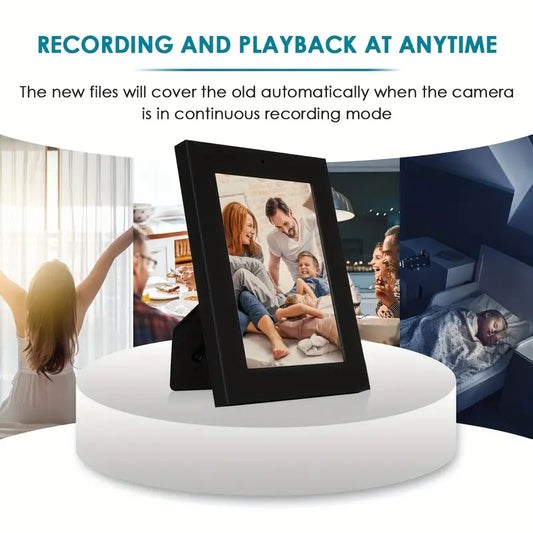 1080P HD Nanny Camera, Sports Camera With Video Recording, Night Vision, Security Camera For Home, Office, Sports, Support SD Card Storage