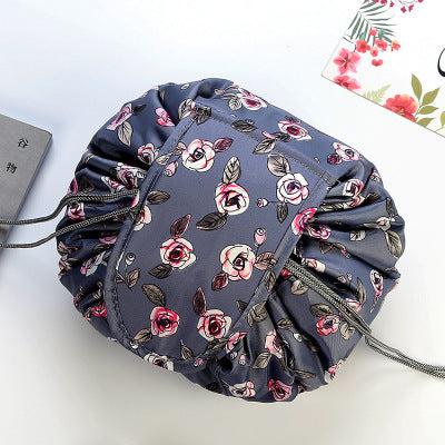 Animal Printing Large Capacity Drawstring Lazy Cosmetic Storage Bag