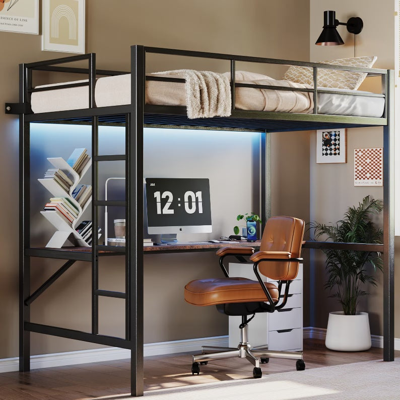 Metal Loft Bed For Home Use