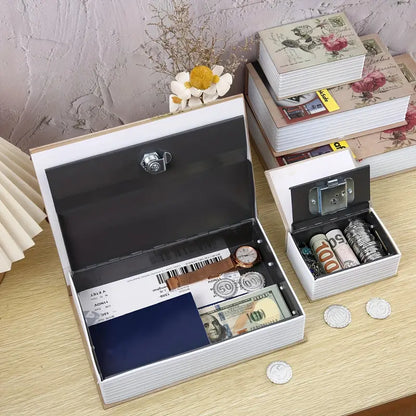 1PC Portable Key Safe, Hidden Book Dictionary Money Box, Savings Box, Coin Box, Home Safe, Secret Storage Box, Money Box, Savings Box, Store Jewelry Valuables