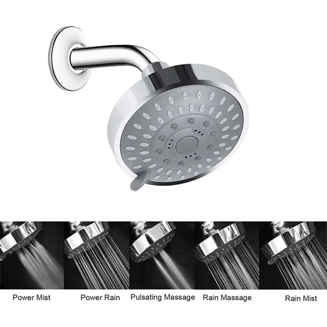 Shower Heads Handheld Spray High Pressure Adjustable Showerhead Top Spray Bath