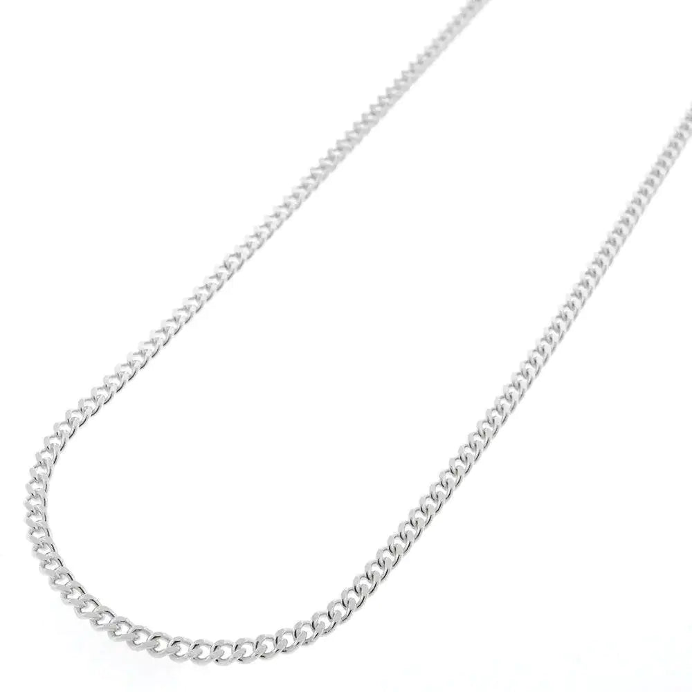 925 Sterling Silver 2MM Cuban Chain - Anti Spier 