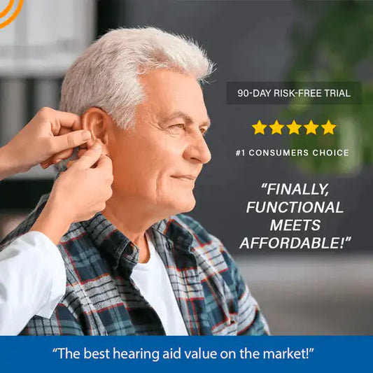 Invisible Hearing Aid Discreet Clear Comfortable Sound