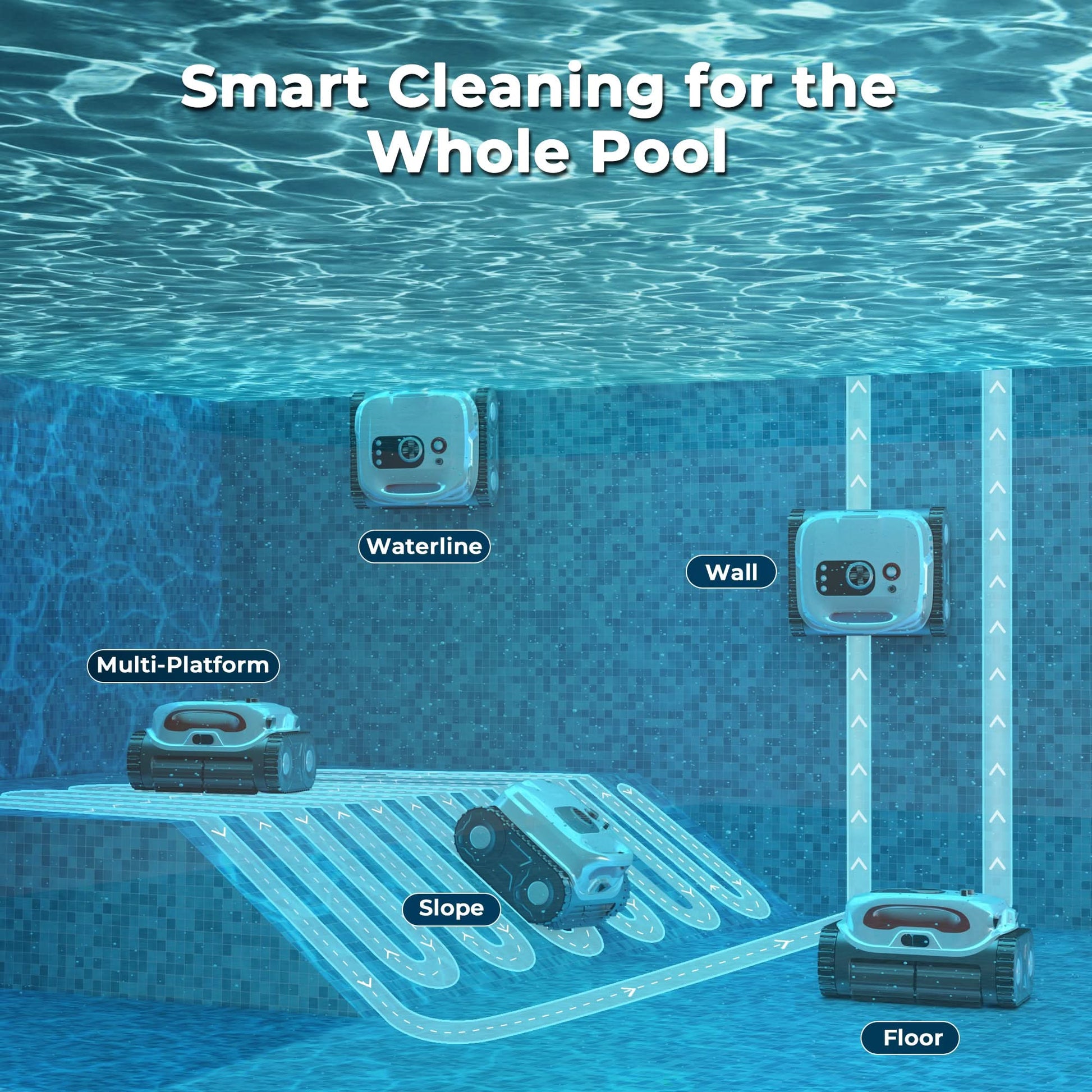 BN Pro Robotic Pool Cleaner by Sublue Underwater Scooter