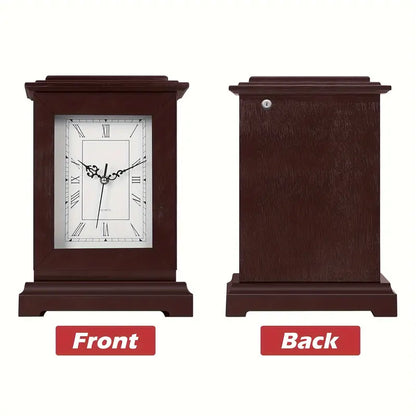 Rubber Wood Material, Glass Mirror Surface. Protect Your Cash, Passport, Jewelry, Documents, Or Keys. Convenient For Storing Valuables. Charming Wooden Structure