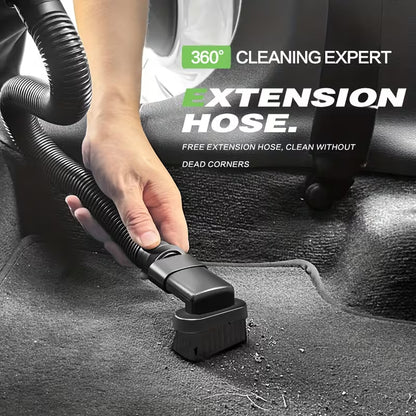 Wireless Car Vacuum Cleaner - Large Suction, Capacity, Charging, Suitable for Home And Car/Office Cleaning, Portable with Crevice Tool