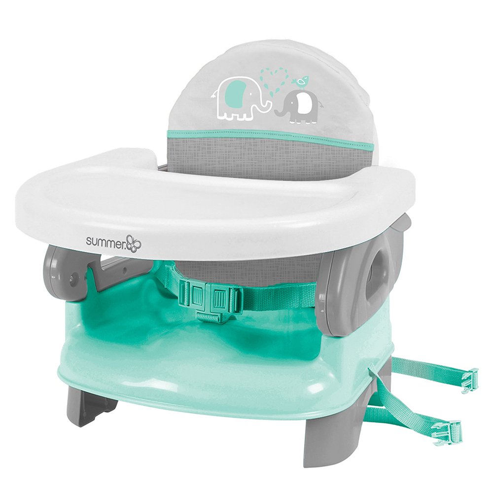 Summer Infant Deluxe Comfort Folding Booster Elephant Love