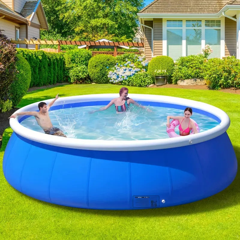 Inflatable swimming pool305*76 butterfly inflatable coil mesh pool by Dropsure