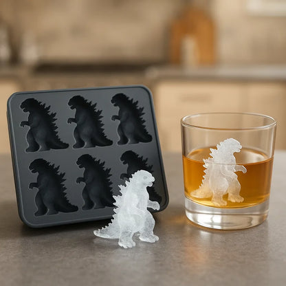 GFGodzilla Ice Mold Kitchen Home Godzilla ice mold